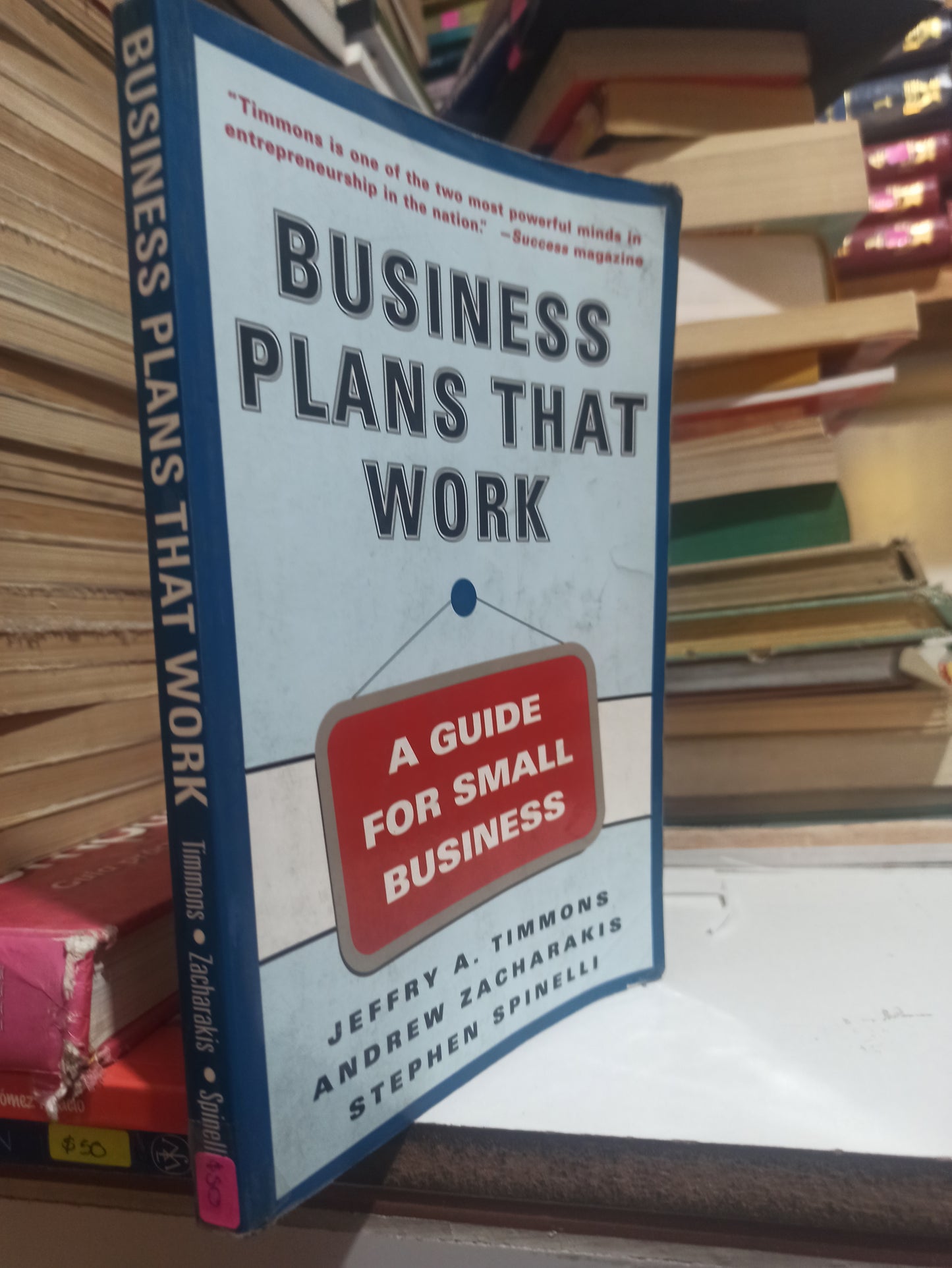 BUSINESS PLANS THAT WORK POR JEFFRY A. TIMONS Y OTROS USADO IDIOMAS JUÁREZ