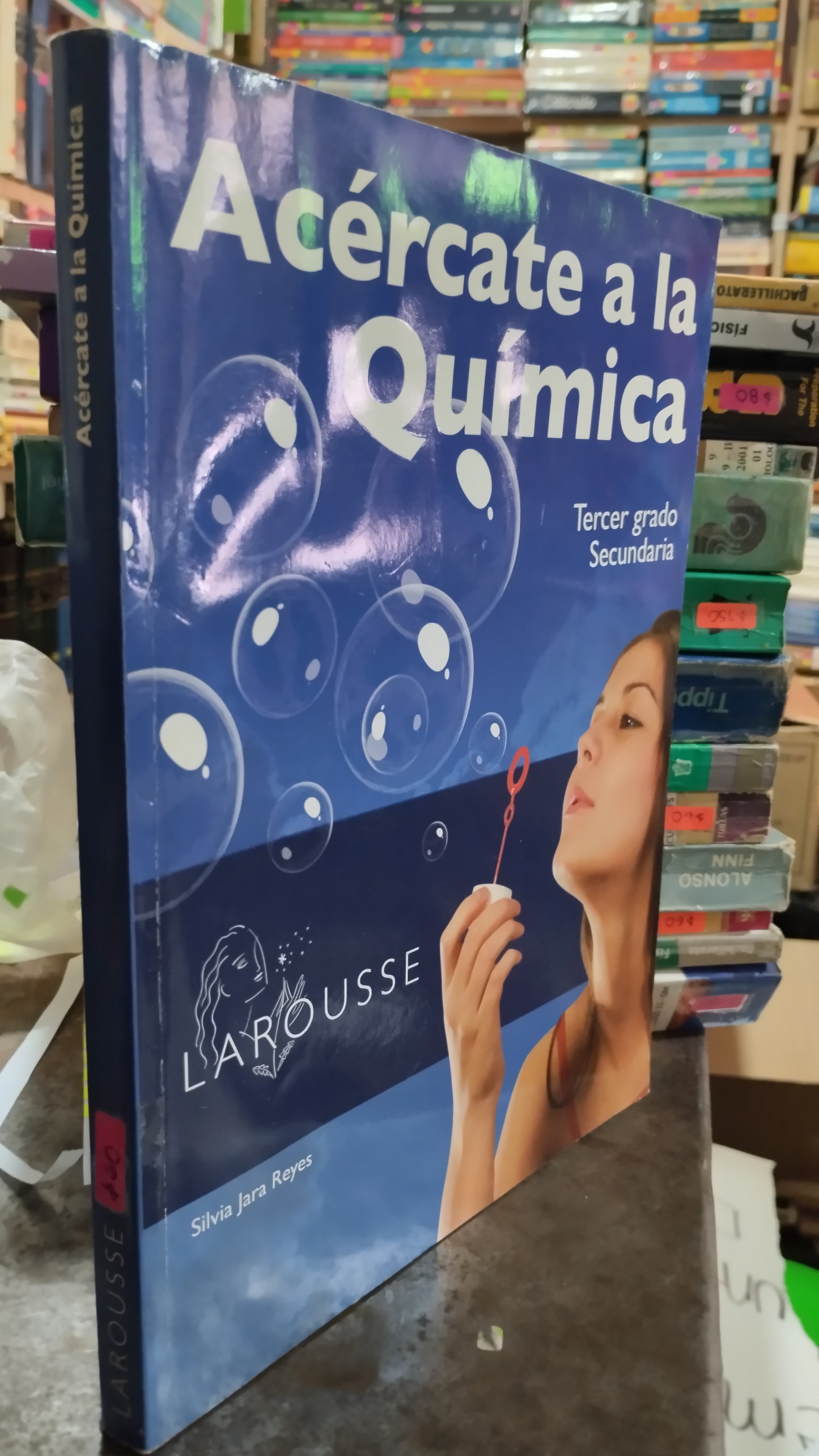 ACERCATE A LA QUIMICA POR SILVIA JARA REYES LIBRO USADO QUIMICA ALDAMA