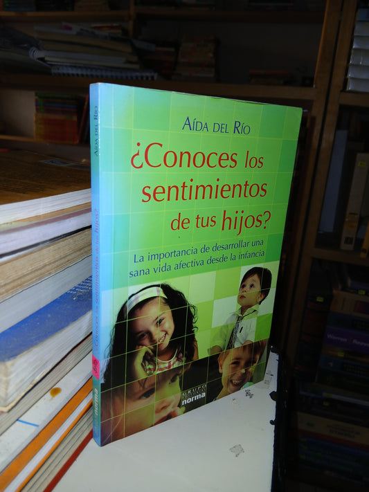 ¿CONOCES LOS SENTIMIENTOS DE TUS HIJOS? POR AÍDA DEL RÍO USADO SUPERACIÓN PERSONAL LITERARIO 207
