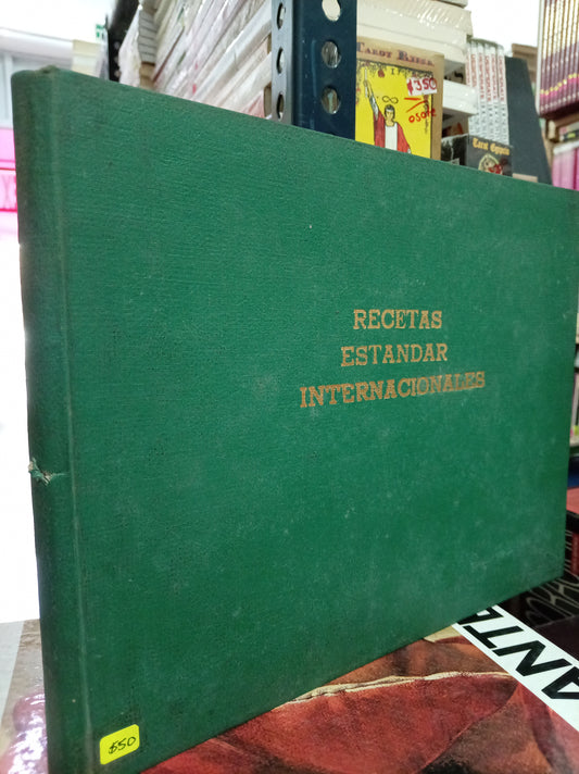 RECETAS ESTÁNDAR INTERNACIONALES USADO COCINA LITERARIO 305