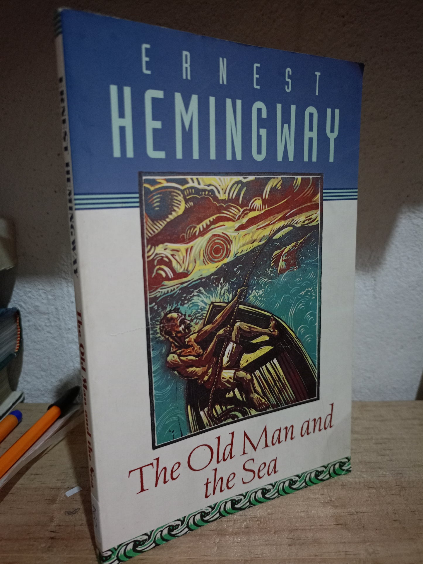 THE OLD MAN AND THE SEA POR ERNEST HEMINGWAY USADO IDIOMAS LITERARIO 305
