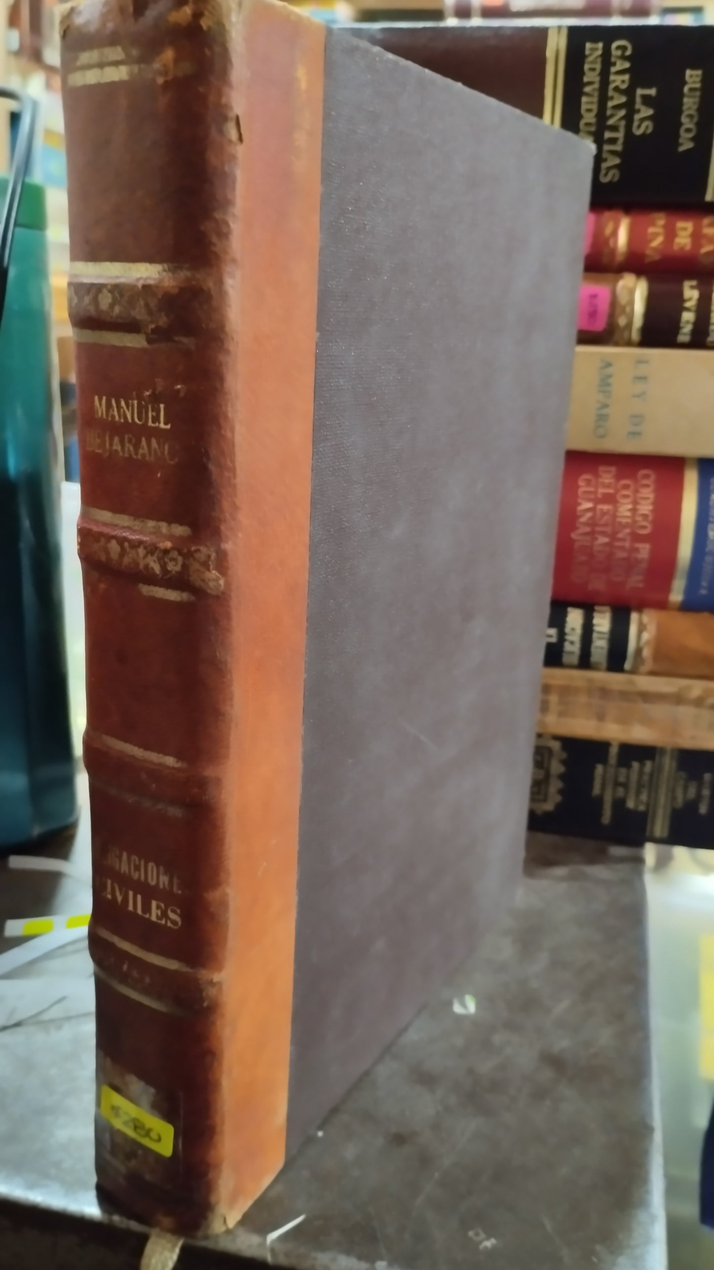OBLIGACIONES CIVILES POR MANUEL BEJARANO SAMCHEZ LIBRO USADO DERECHO ALDAMA