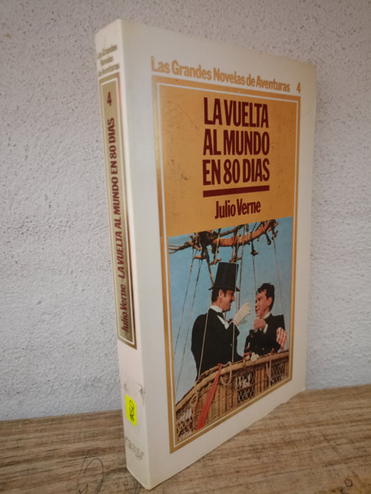 LA VUELTA AL MUNDO EN 80 DIAS JULIO VERNE USADO NOVELA LITERARIO 305