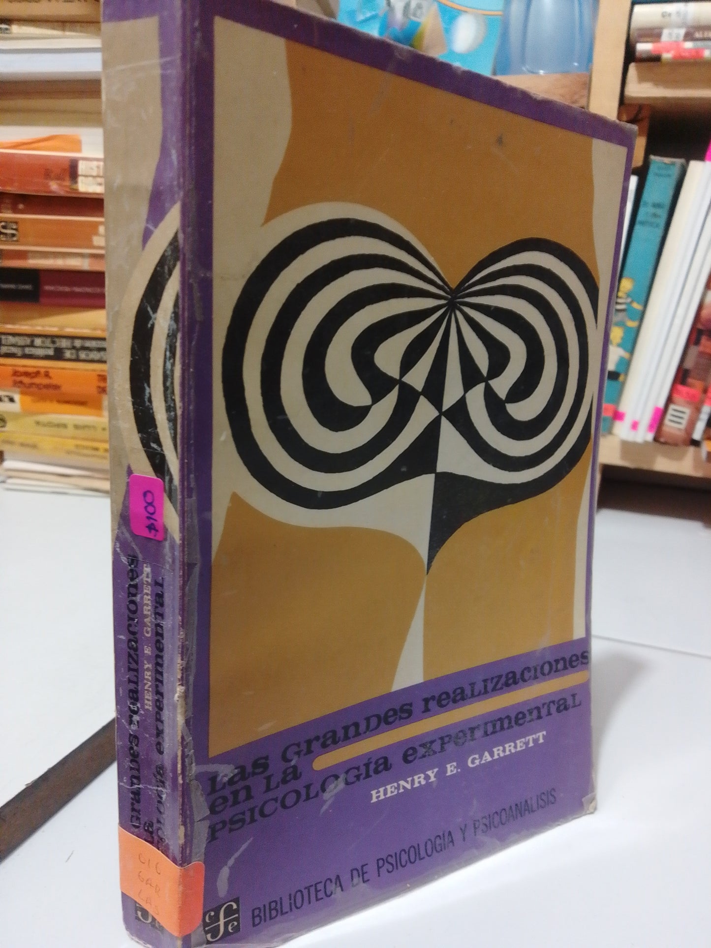 LAS GRANDES REALIZACIONES DE LA PSICOLOGIA EXPERIMENTAL POR HENRY E.GARRETT USADO PSICOLOGIA JUAREZ