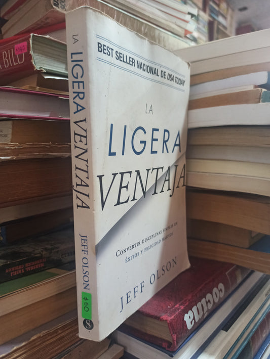 LA LIGERA VENTAJA POR JEFF OLSON USADO SUPERACIÓN PERSONAL ALDAMA