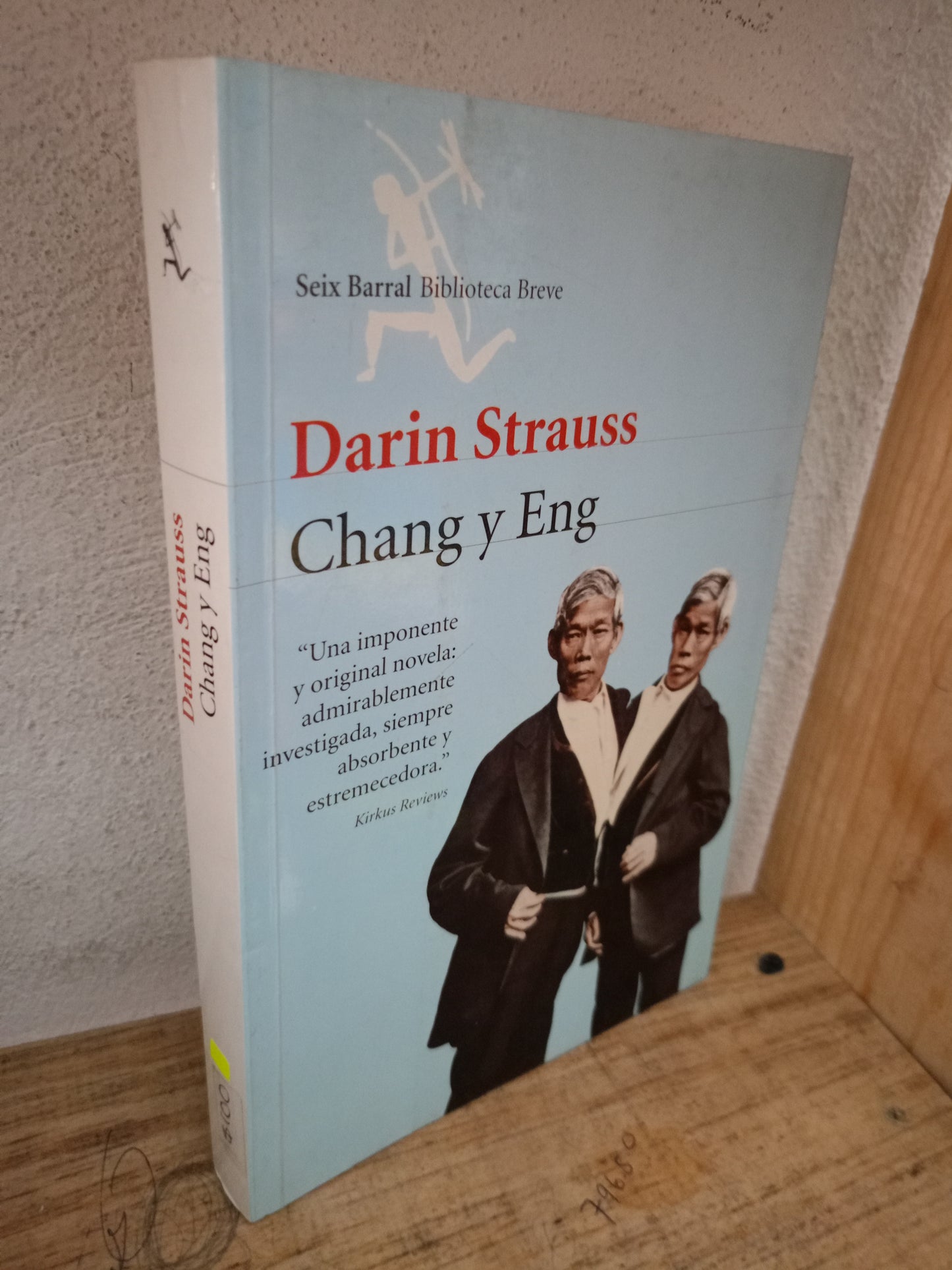 CHANG Y ENG POR DARIN STRAUSS USADO NOVELA LITERARIO 305