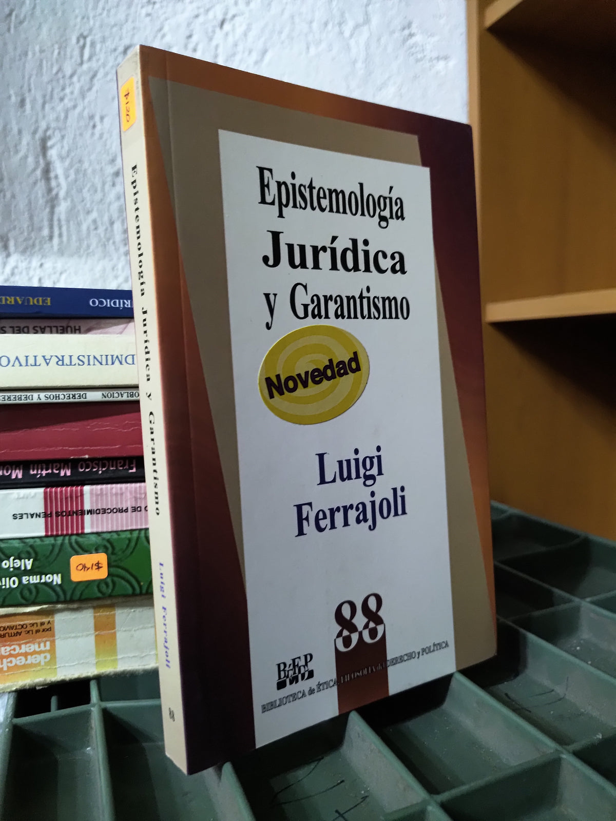 EPISTEMOLOGIA JURIDICA Y GARANTISMO POR LUIGI FERRAJOLI USADO DERECHO JUAREZ 515