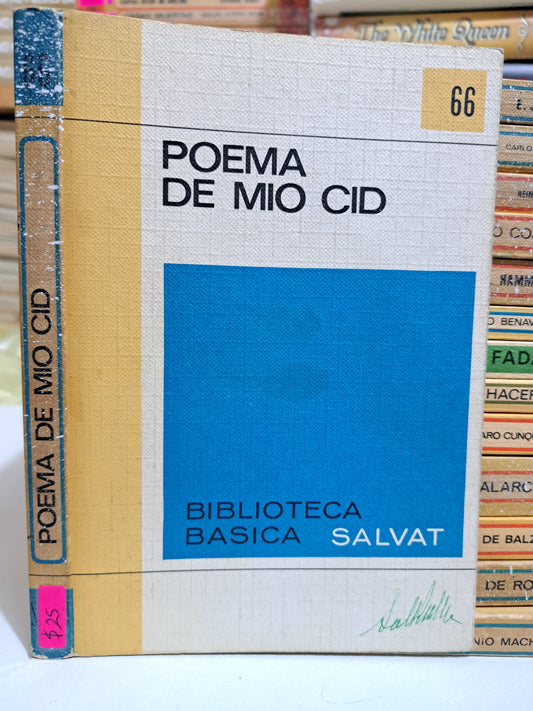 POEMA DE MIO CID USADO NOVELA JUÁREZ