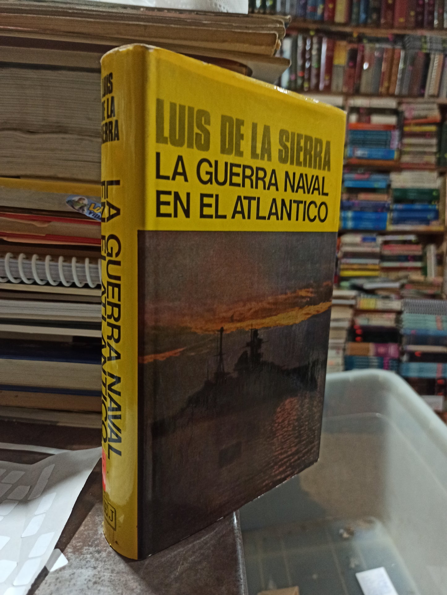 LA GUERRA NAVAL EN EL ATLANTICO POR LUIS DE LA SIERRA USADO 2DA GUERRA ALDAMA