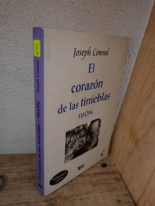 EL CORAZÓN DE LAS TINIEBLAS TIFÓN POR JOSEPH CONRAD USADO NOVELA LITERARIA 305