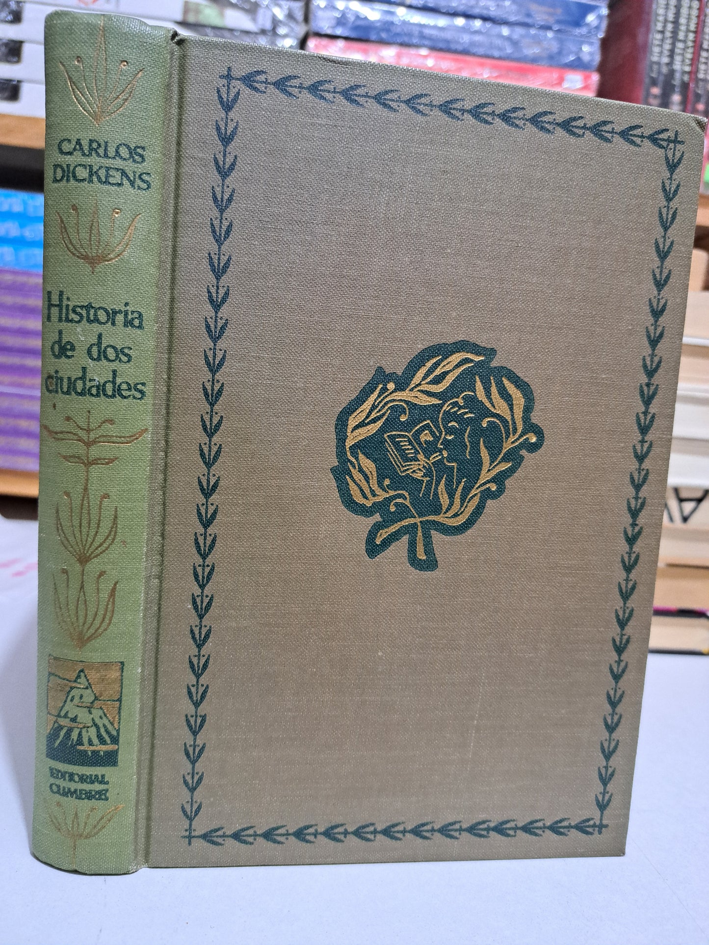 HISTORIA DE DOS CIUDADES CARLOS DICKENS USADO NOVELA JUÁREZ