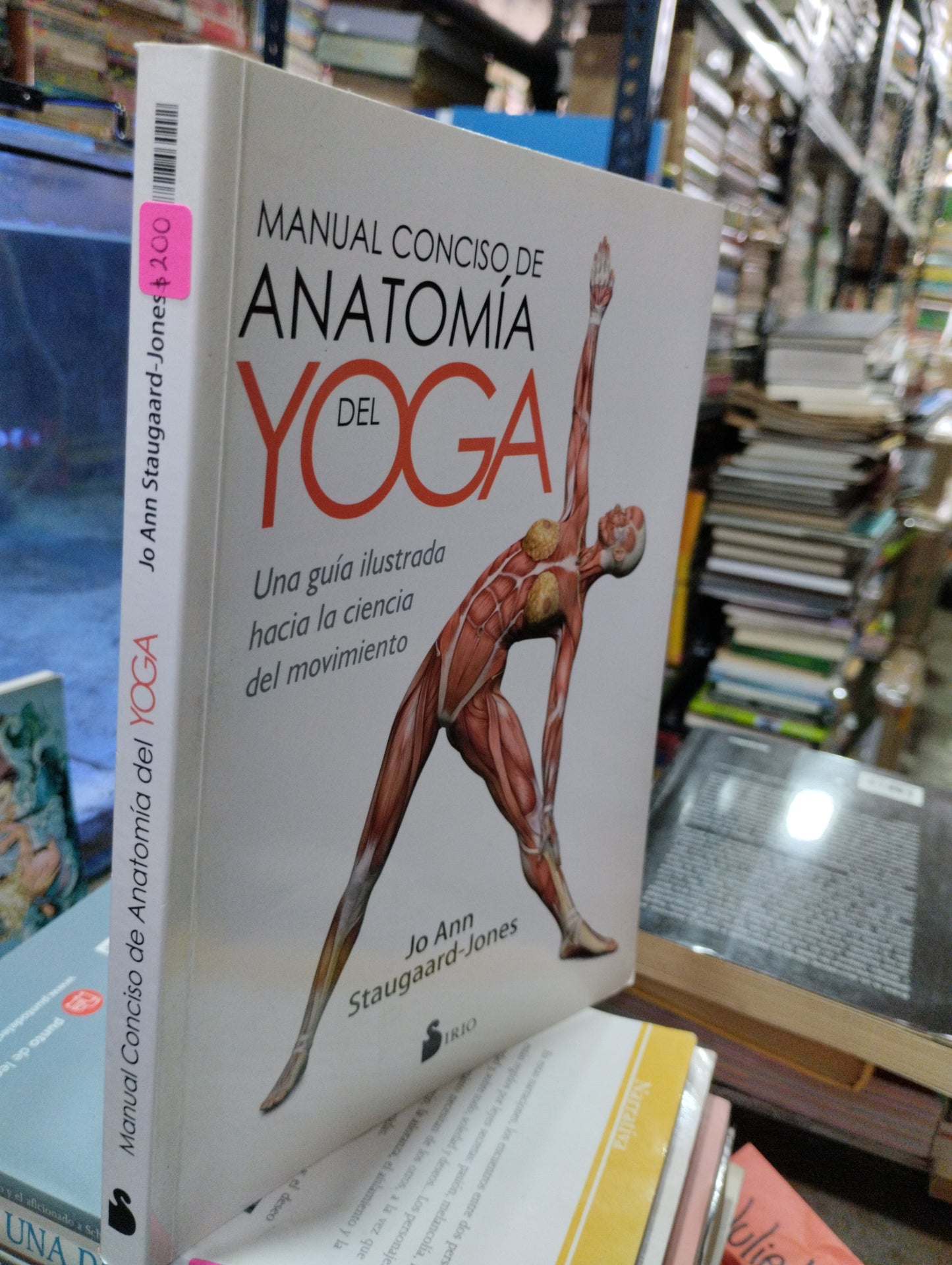 MANUAL CONCISO DE ANATOMIA DEL YOGA POR JO ANN STAUGAARD-JONES USADO SALUD ALDAMA