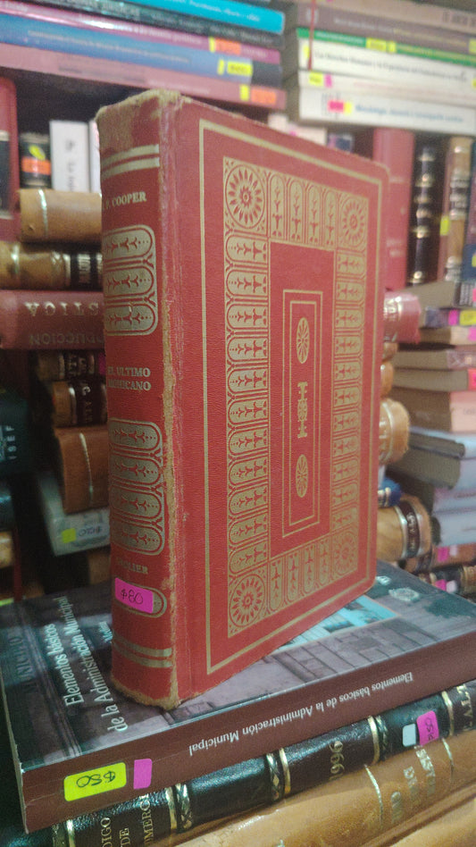 EL ÚLTIMO MOHICANO POR F. FENIMORE USADO NOVELA INSTITUTO LITERARIO