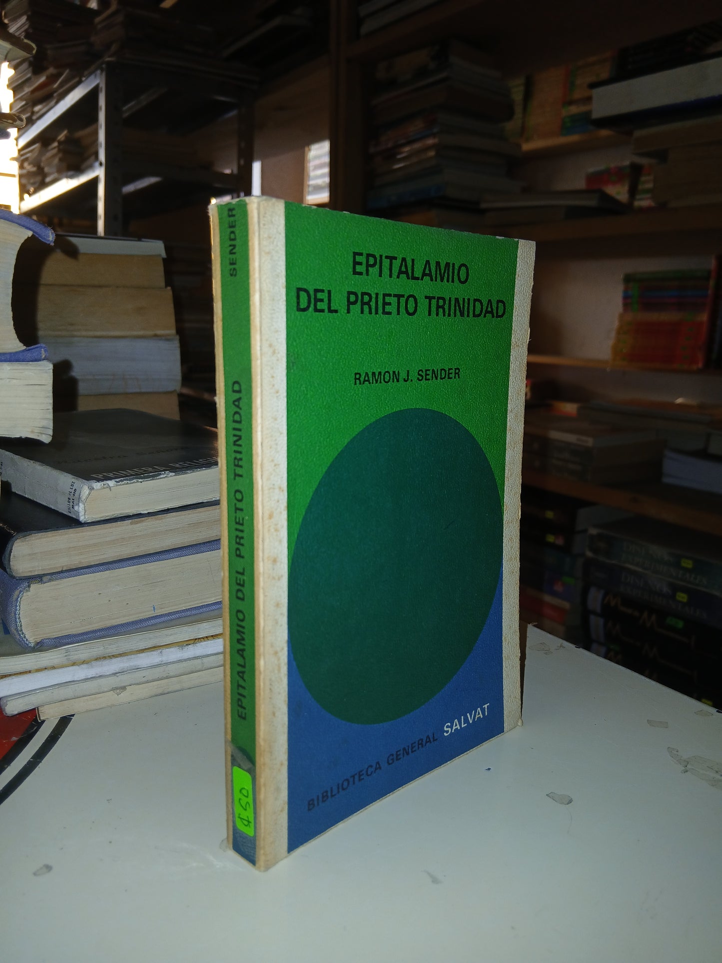 EPITALAMIO DEL PRIETO TRINIDAD POR RAMÓN J. SENDER USADO NOVELA LITERARIO 207
