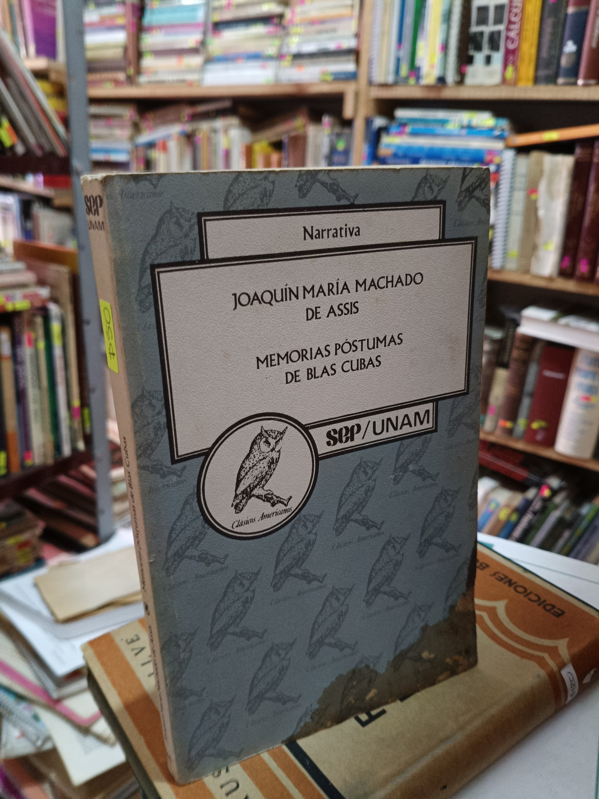 MEMORIAS POSTUMAS DE BLAS CUBAS JOAQUIN MARIA MACHADO DE ASSIS USADO NOVELA LITERARIO 305