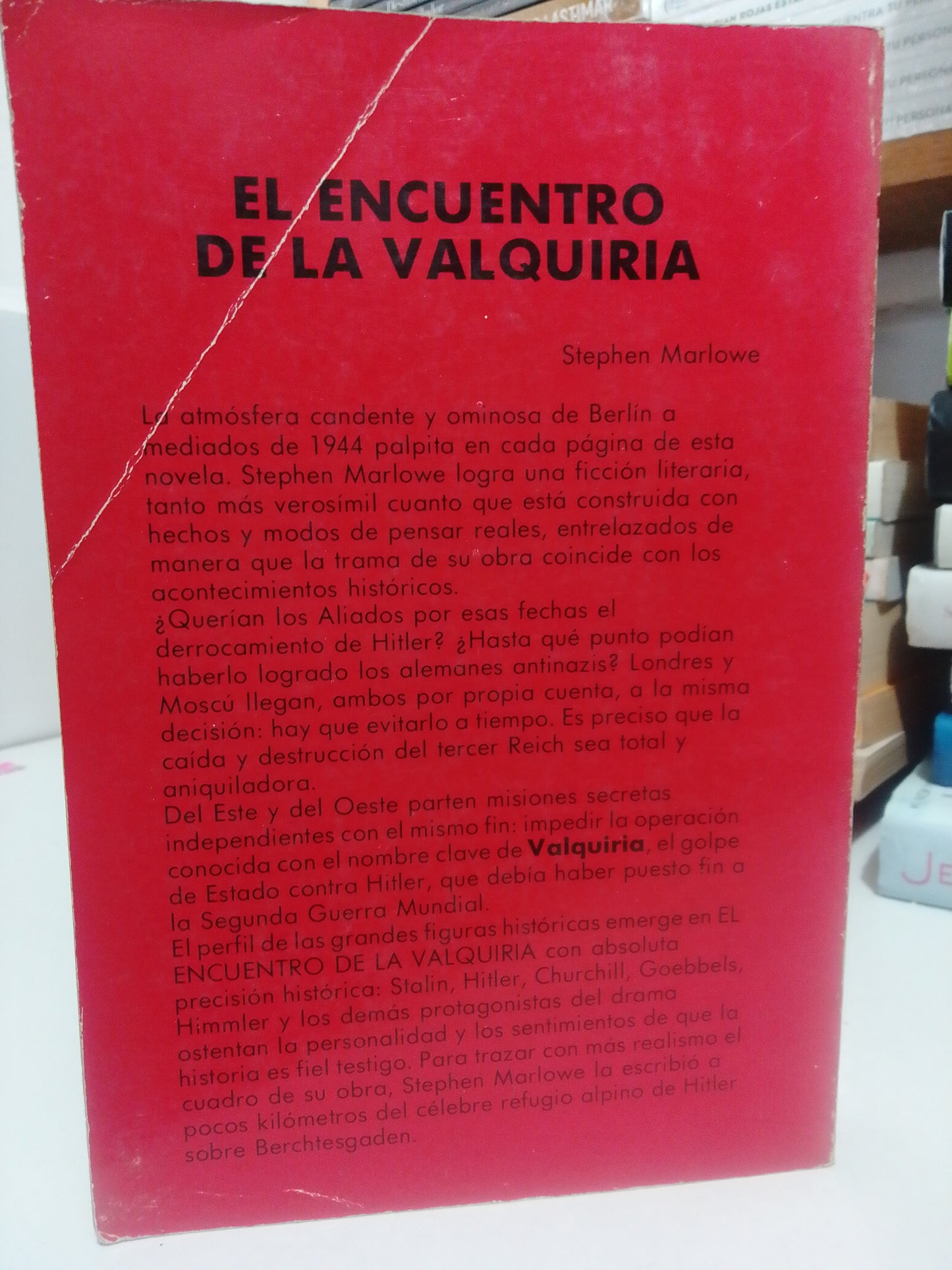 EL ENCUENTRO DE LA VALQUIRIA POR STEPHEN MARLOWE USADO NOVELA JUÁREZ