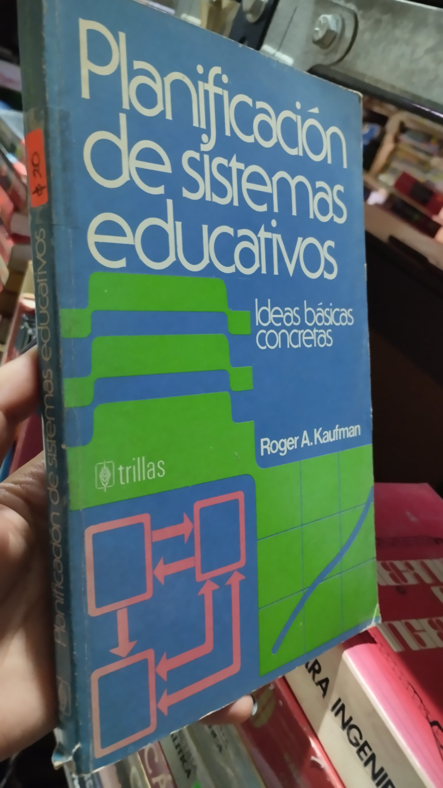 PLANIFICACION DE SISTEMAS EDUCATIVOS POR ROGER A KAUFMAN LIBRO USADO EDUCACIÓN ALDAMA