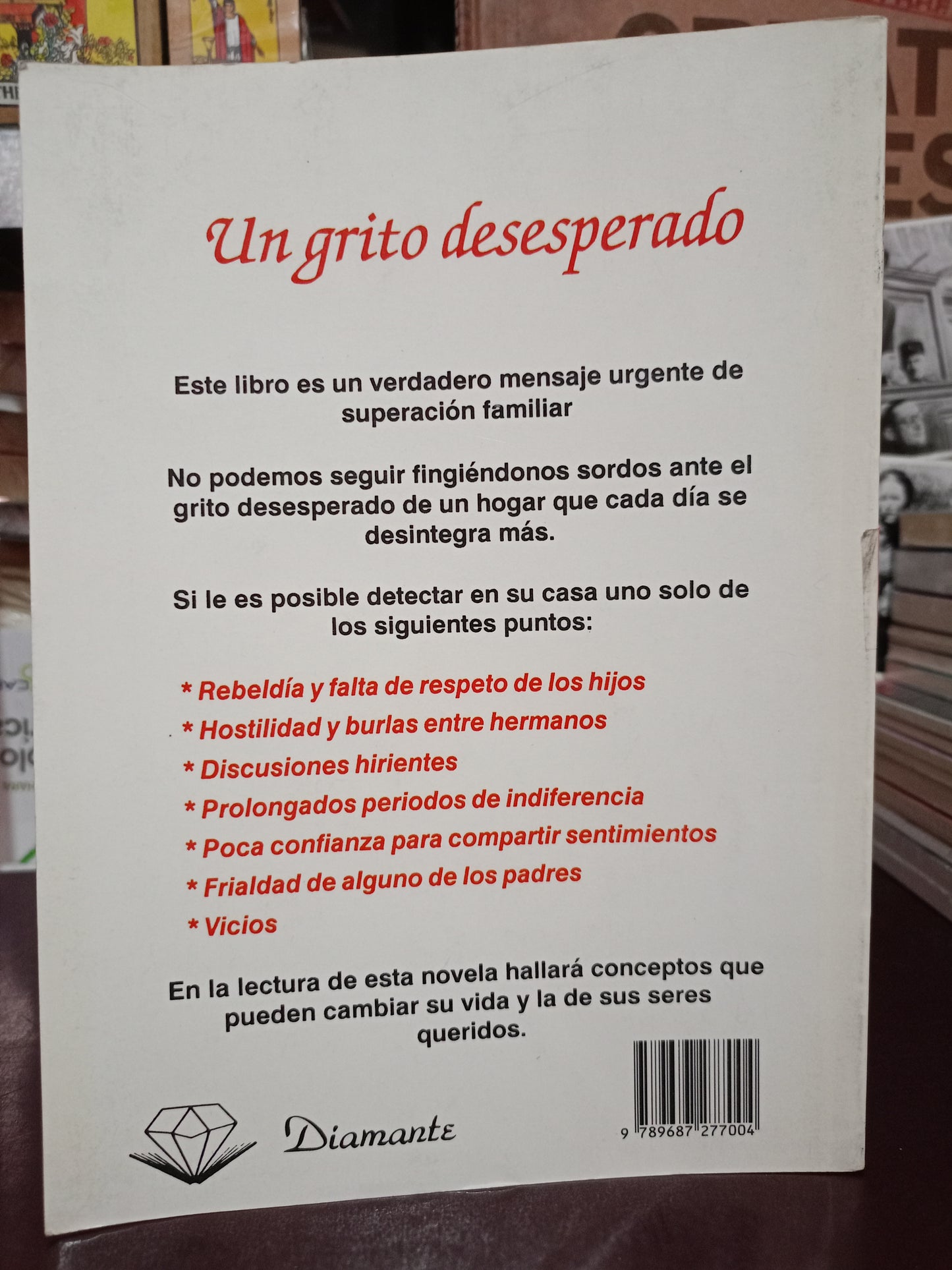 UN GRITO DESESPERADO POR CARLOS CUAUHTÉMOC SÁNCHEZ USADO SUPERACIÓN PERSONAL LITERARIO 305