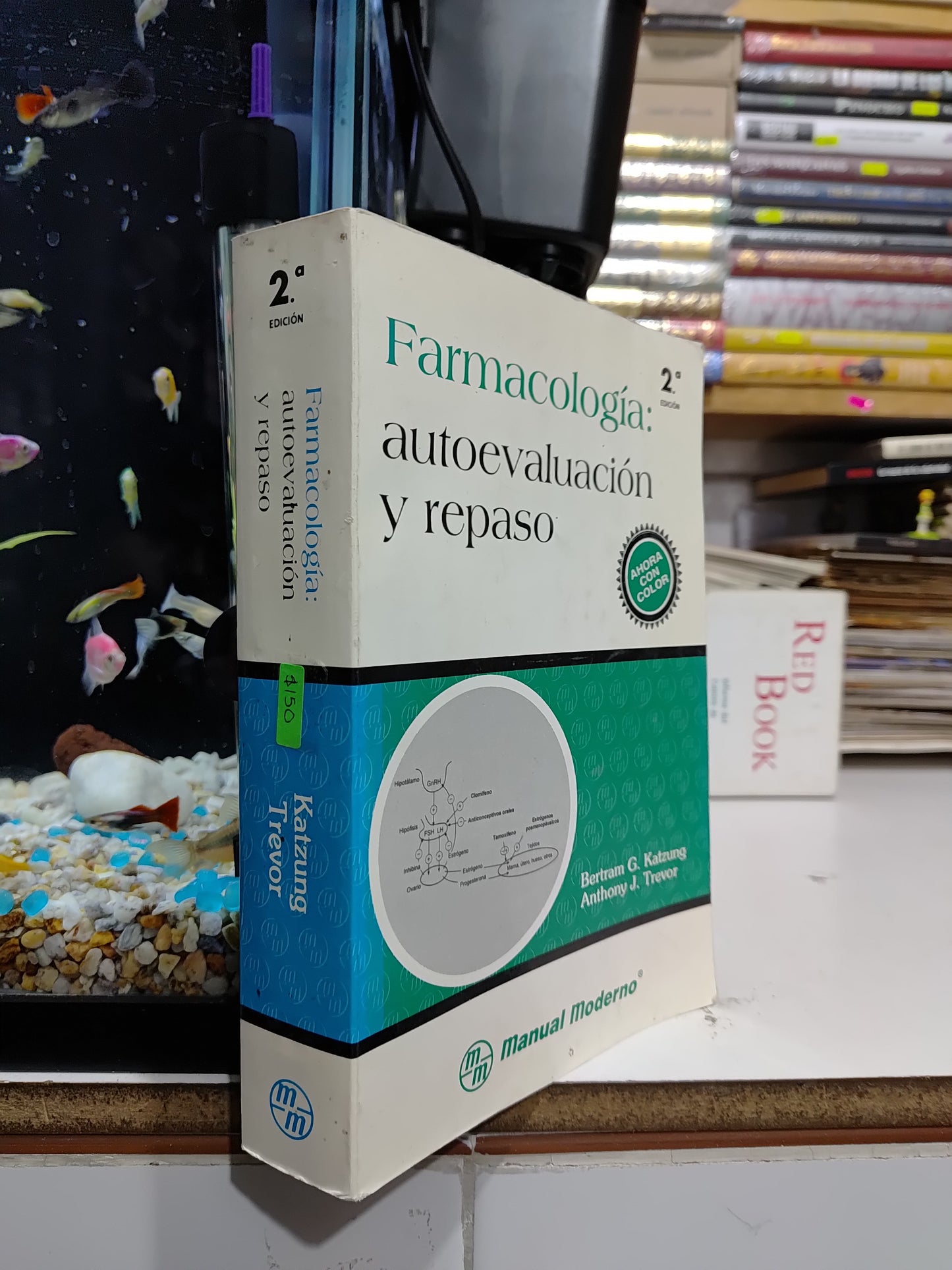 FARMACOLOGIA AUTOEVALUACION Y REPASO POR BERTRAM G. KATZUNG USADO SALUD JUAREZ