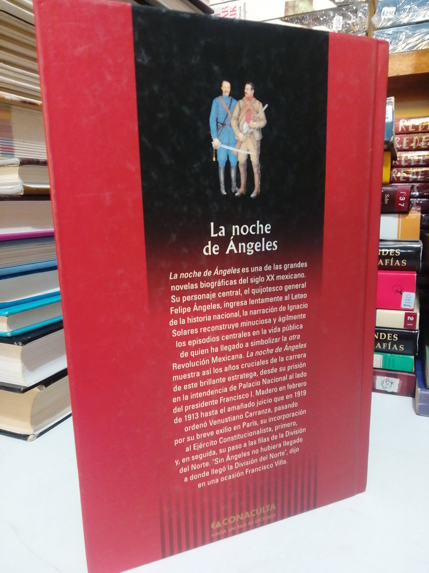 LA NOCHE DE ÁNGELES POR IGNACIO SOLARES USADO NOVELA JUÁREZ