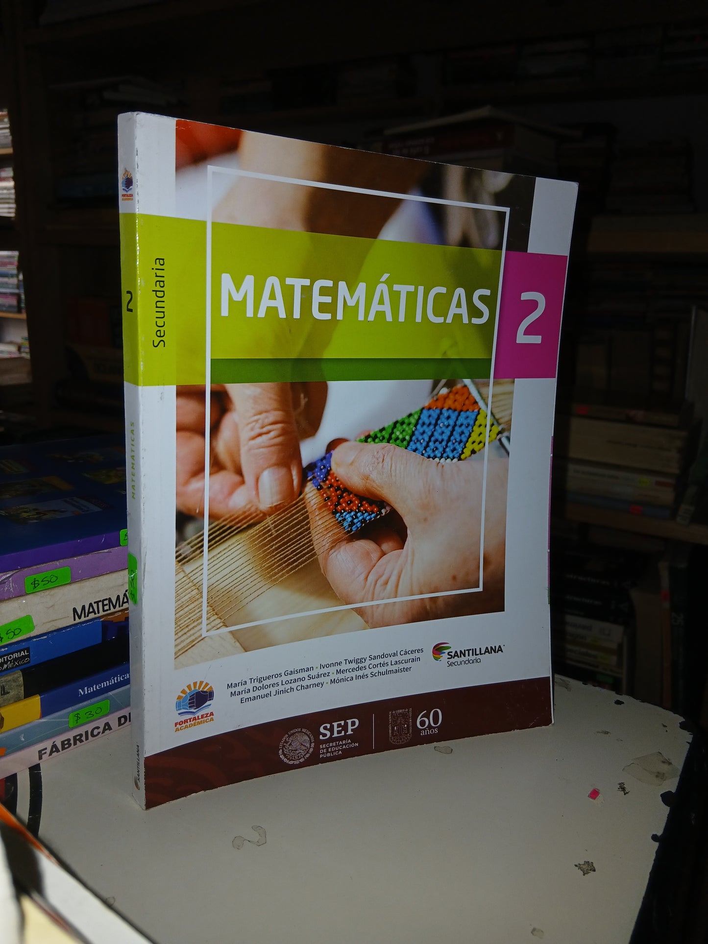 MATEMÁTICAS 2 (SECUNDARIA) (VARIOS AUTORES) USADO MATEMÁTICAS LITERARIO 207