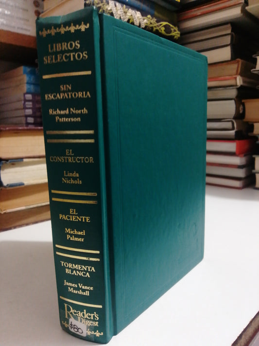 LIBROS SELECTOS, SIN ESCAPATORIA, EL CONSTRUCTOR VARIOS TÍTULOS POR VARIOS AUTORES USADO NOVELA JUÁREZ