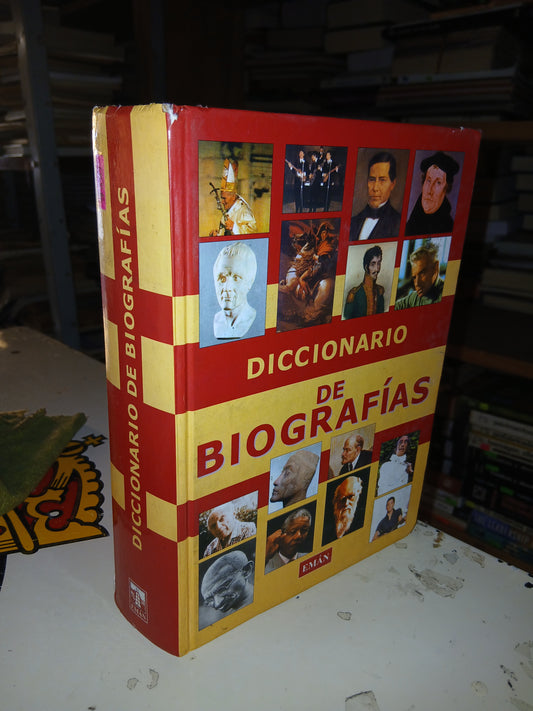 DICCIONARIO DE BIOGRAFÍAS USADO HISTORIA LITERARIO 207