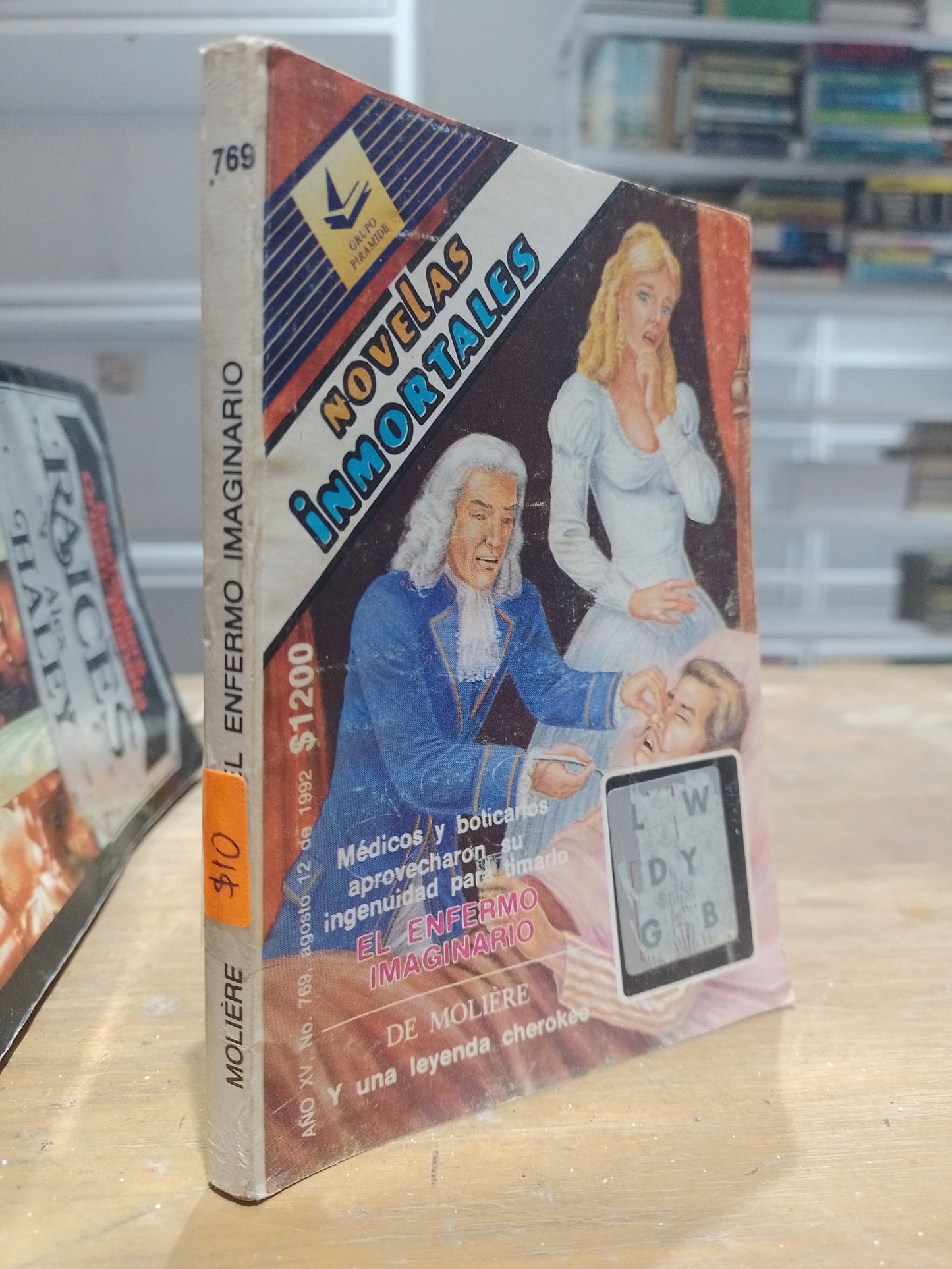 EL ENFERMO IMAGINARIO POR MOLIERE USADO NOVELA JUAREZ 515