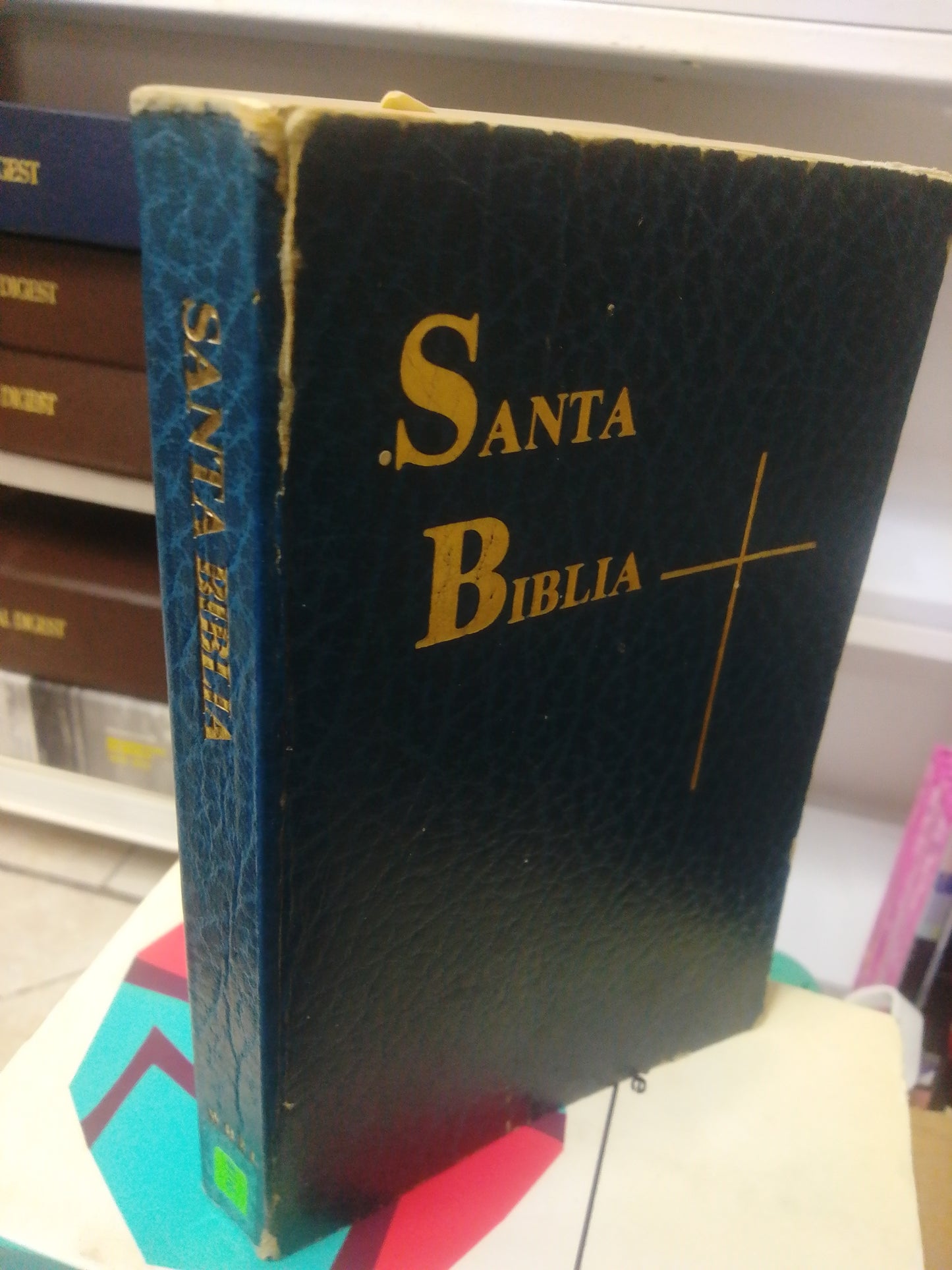 SANTA BIBLIA, LIGA BIBLICA MUNDIAL DEL HOGAR, USADO, RELIGION, JUAREZ 515