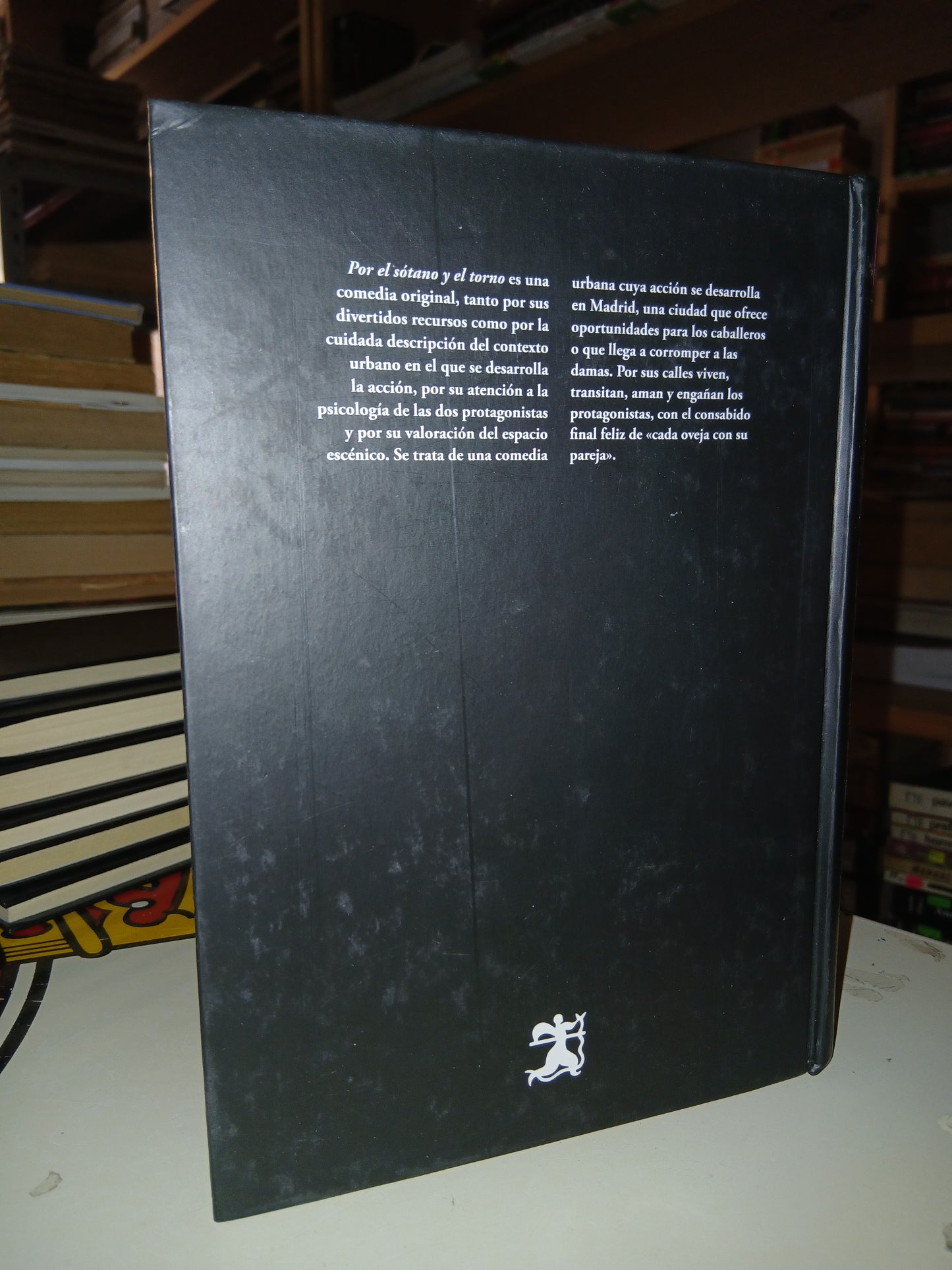 POR EL SÓTANO Y EL TORNO POR TIRSO DE MOLINA USADO NOVELA LITERARIO 207