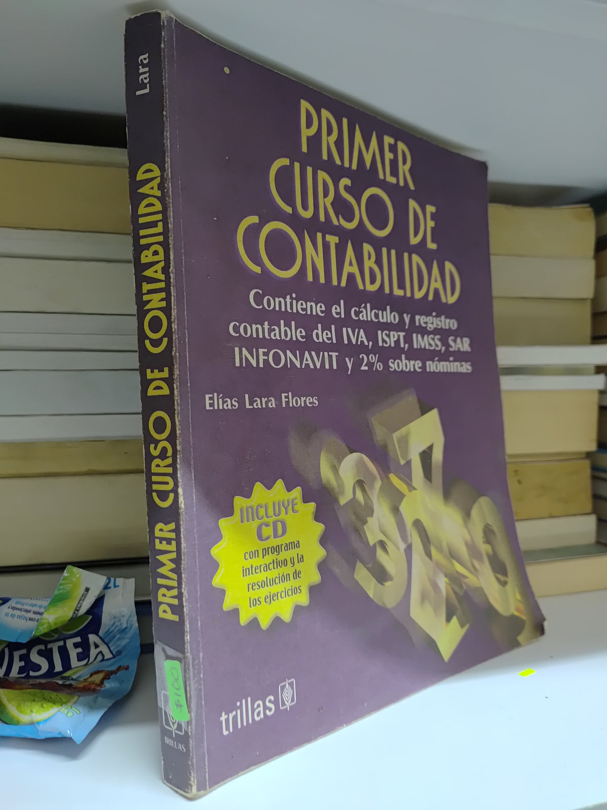 PRIMER CURSO DE CONTABILIDAD POR ELIAS LARA FLORES USADO ADMINISTRACION JUAREZ 507