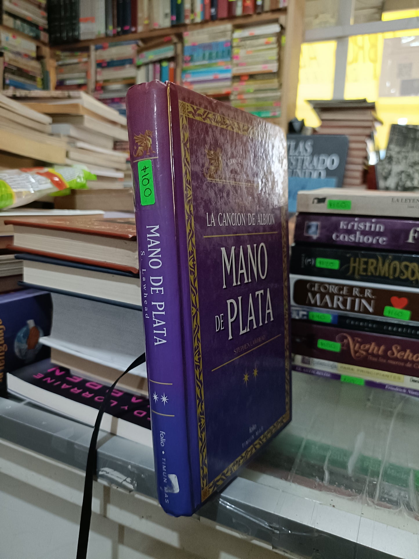 MANO DE PLATA POR S LAWHEAD USADO NOVELA JUAREZ 515