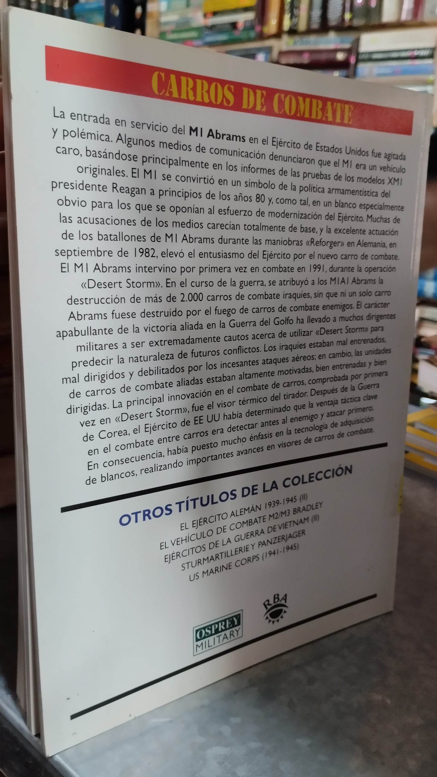 CARROS DE COMBATE 3 TOMOS LIBRO USADO HISTORIA ALDAMA