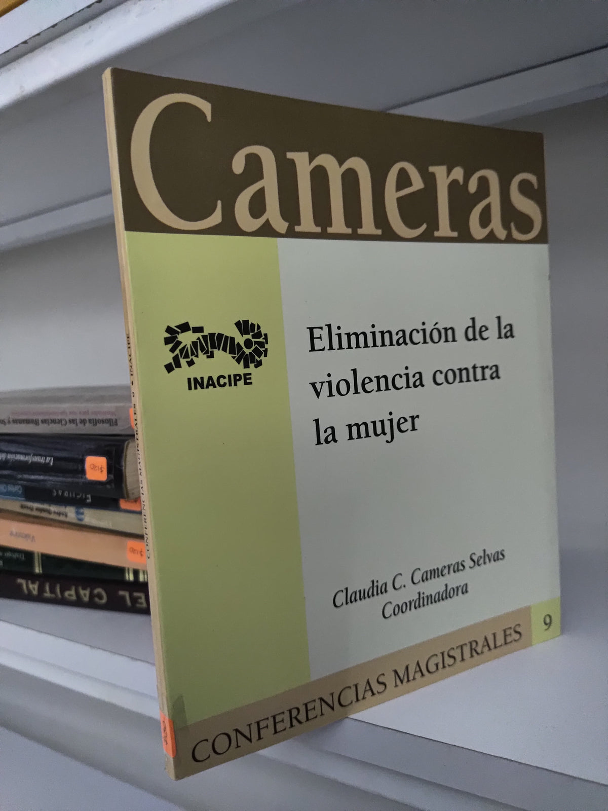 CAMERAS ELIMINACION DE LA VIOLENCIA CONTRA LA MUJER POR CLAUDIA C. CAMERAS SELVAS USADO SOCIOLOGIA JUAREZ 515