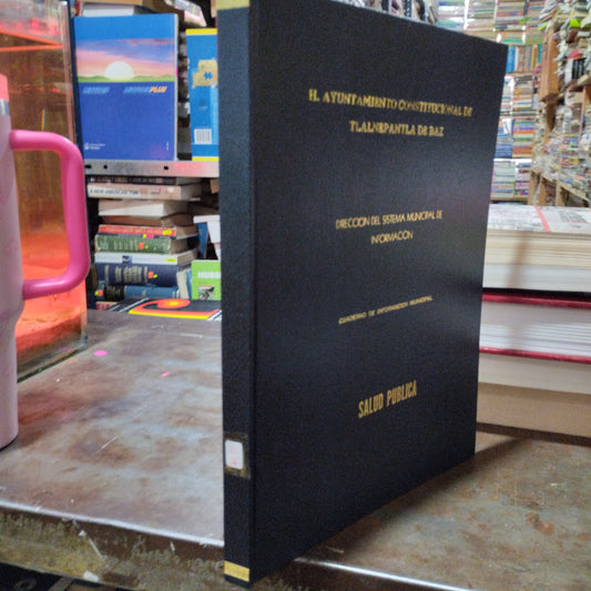 CUADERNO DE INFORMACION MUNICIPAL SALUD PUBLICA USADO HISTORIA ALDAMA