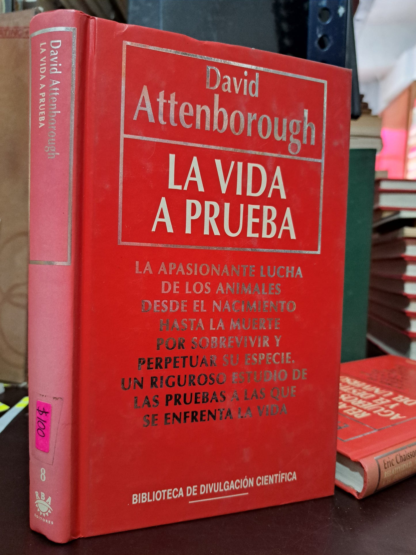 LA VIDA APRUEBA DAVID ATTENBOROUGH USADO NOVELA LITERARIO 305