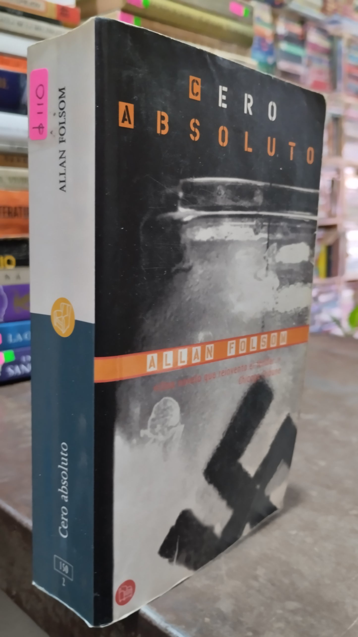 CERO ABSOLUTO POR ALLAN FOLSOM LIBRO USADO NOVELAS ALDAMA