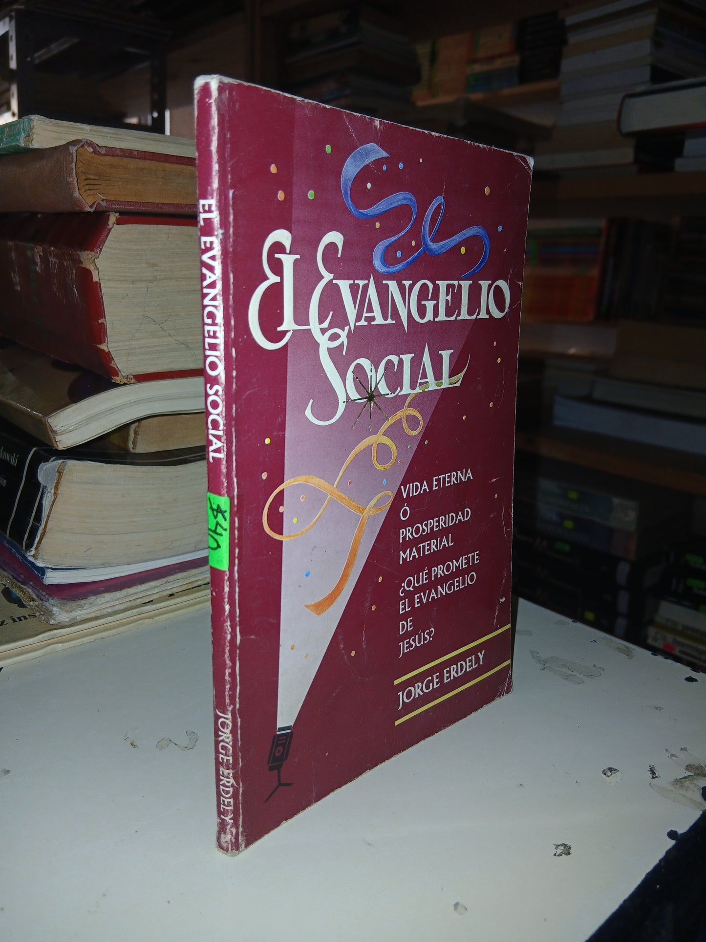 EL EVANGELIO SOCIAL POR JORGE ERDELY USADO RELIGIÓN LITERARIO 207