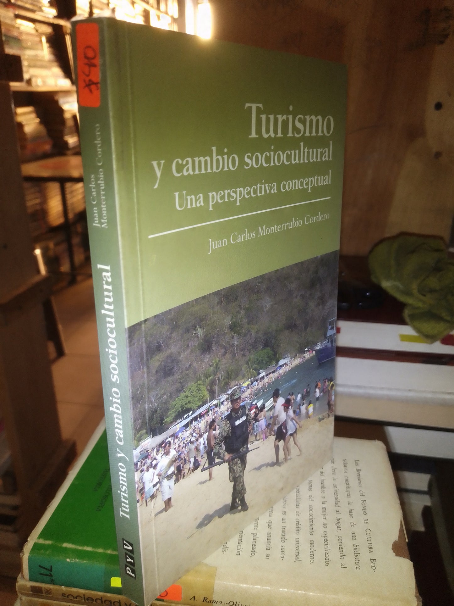 TURISMO Y CAMBIO SOCIOCULTURAL POR JUAN CARLOS MONTERRUBIO USADO SOCIOLOGÍA LITERARIO 207