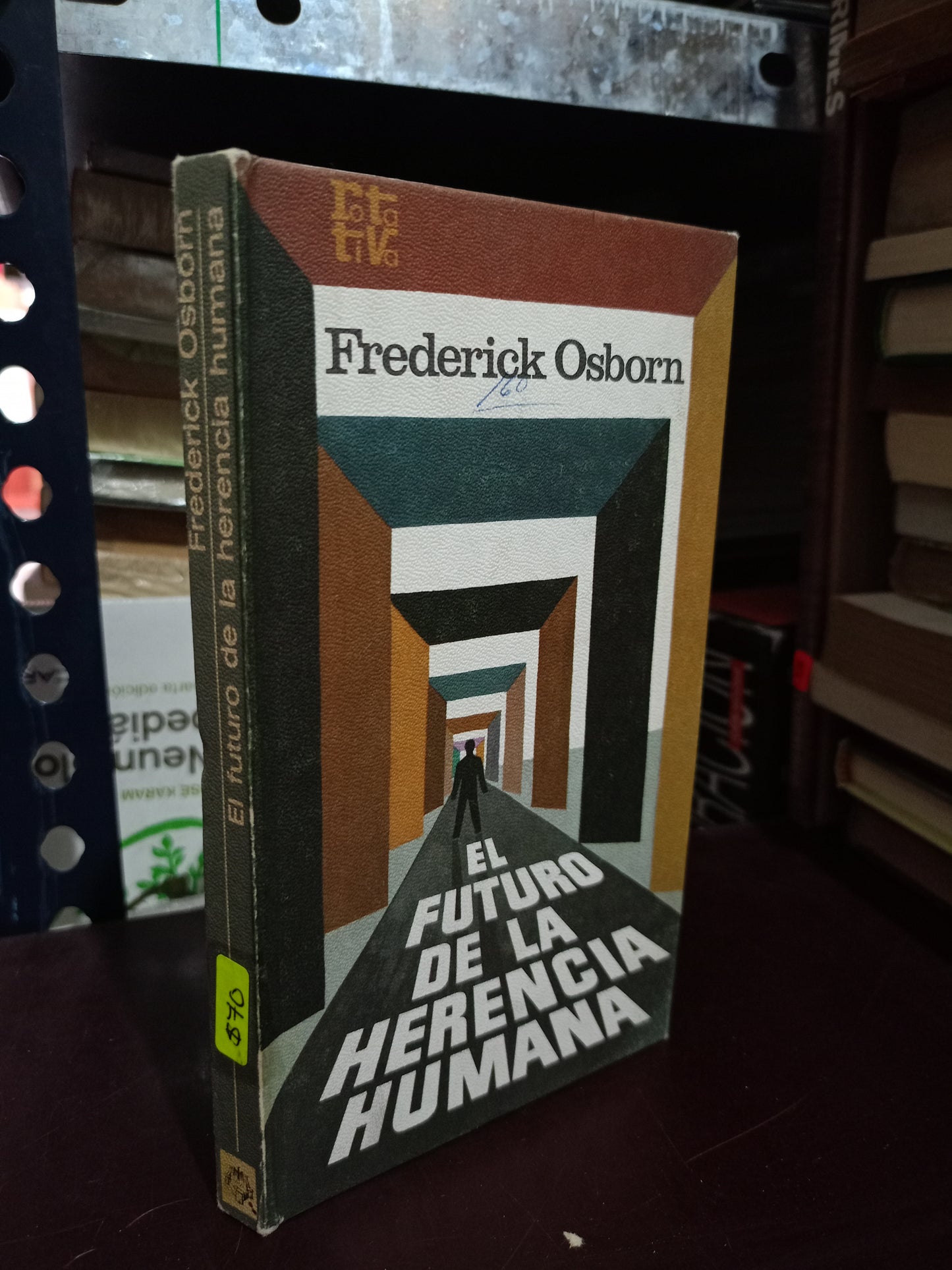 EL FUTURO DE LA HERENCIA HUMANA POR FREDERICK OSBORN USADO NOVELA LITERARIO 305