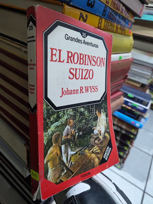 EL ROBINSON SUIZO POR JOHANN R. WYSS USADO NOVELAS JUAREZ 507
