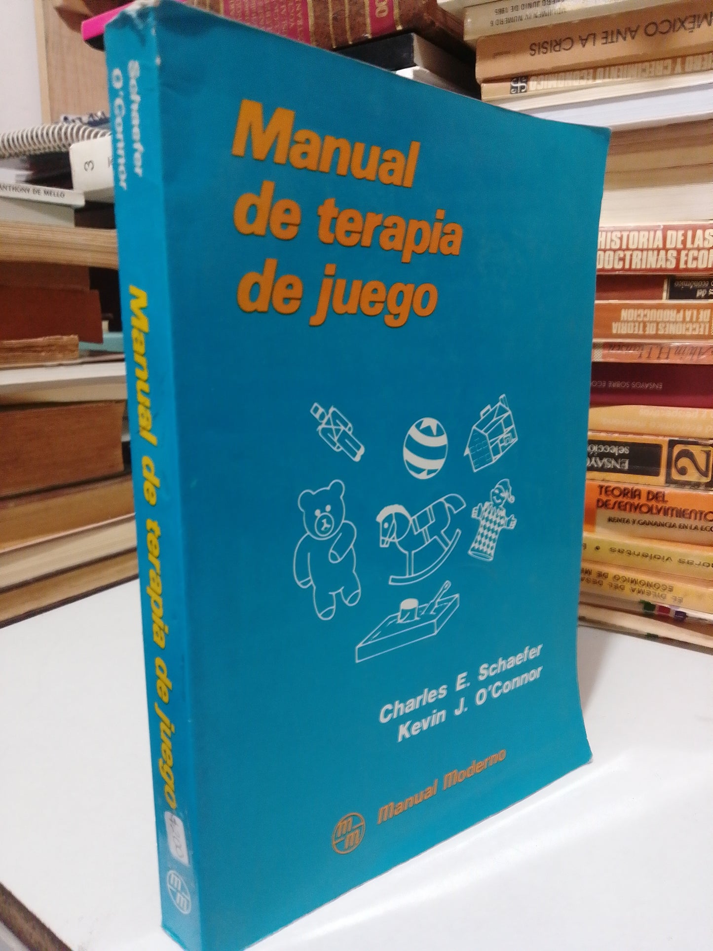 MANUAL DE TERAPIA DE JUEGO POR CHARLES E. SCHAEFER USADO PSICOLOGIA JUAREZ
