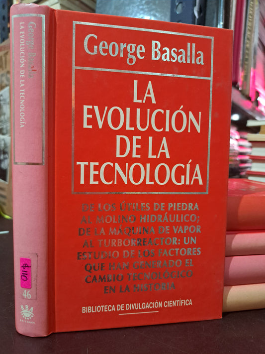 LA EVOLUCIÓN DE LA TECNOLOGÍA GEORGE BASALLA USADO NOVELA LITERARIO 305