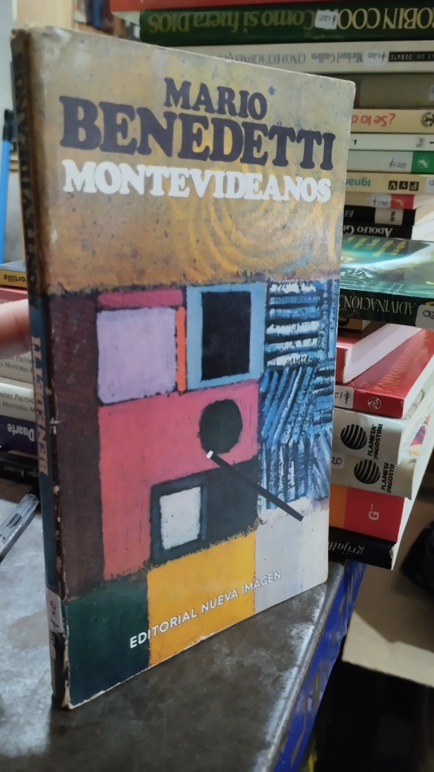 MONTEVIDEANOS POR MARIO BENEDETTI LIBRO USADO NOVELAS ALDAMA