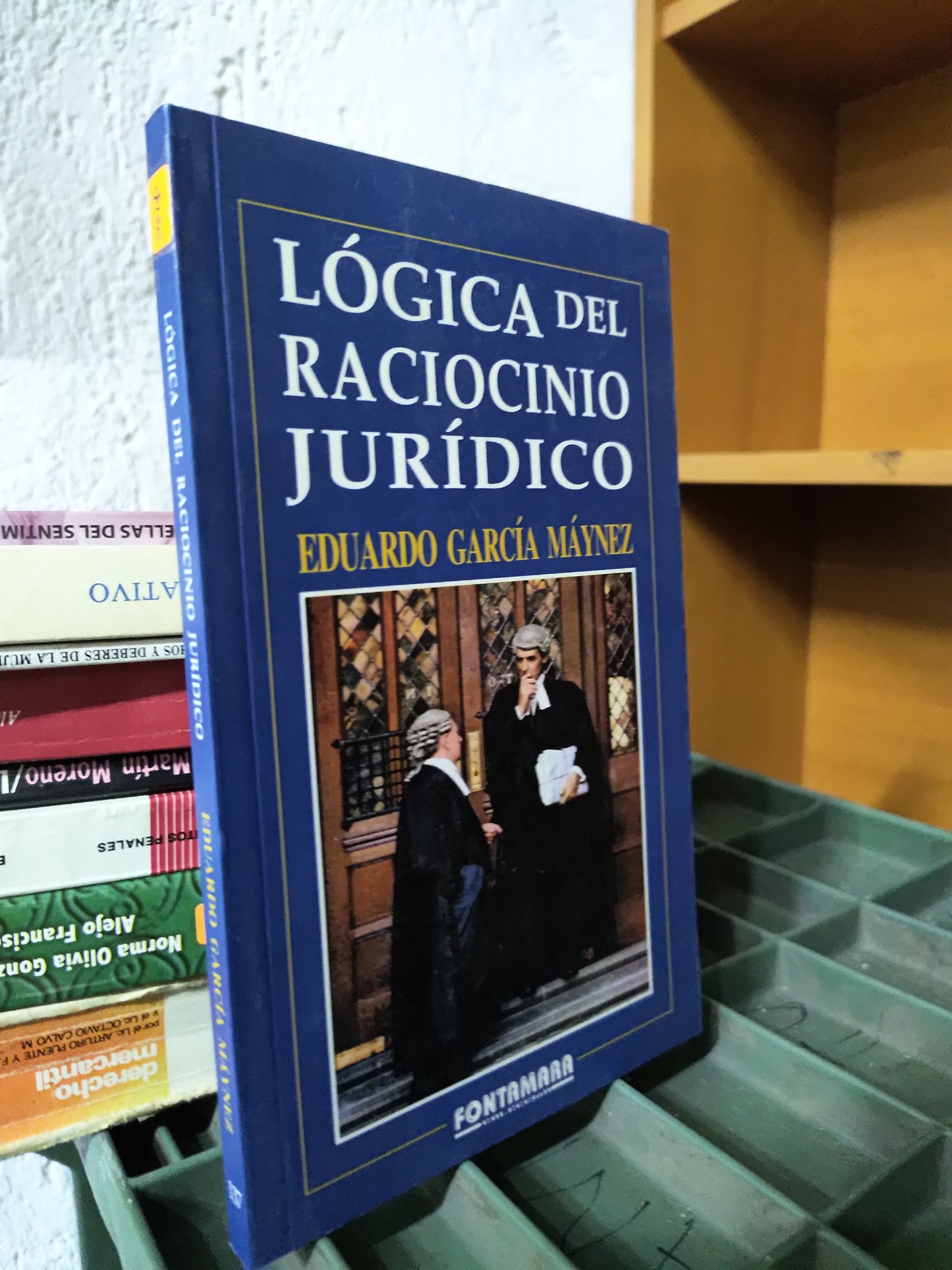 LOGICA DEL RACIOCINIO JURIDICO POR EDUARDO GARCIA MAYNEZ USADO DERECHO JUAREZ 515