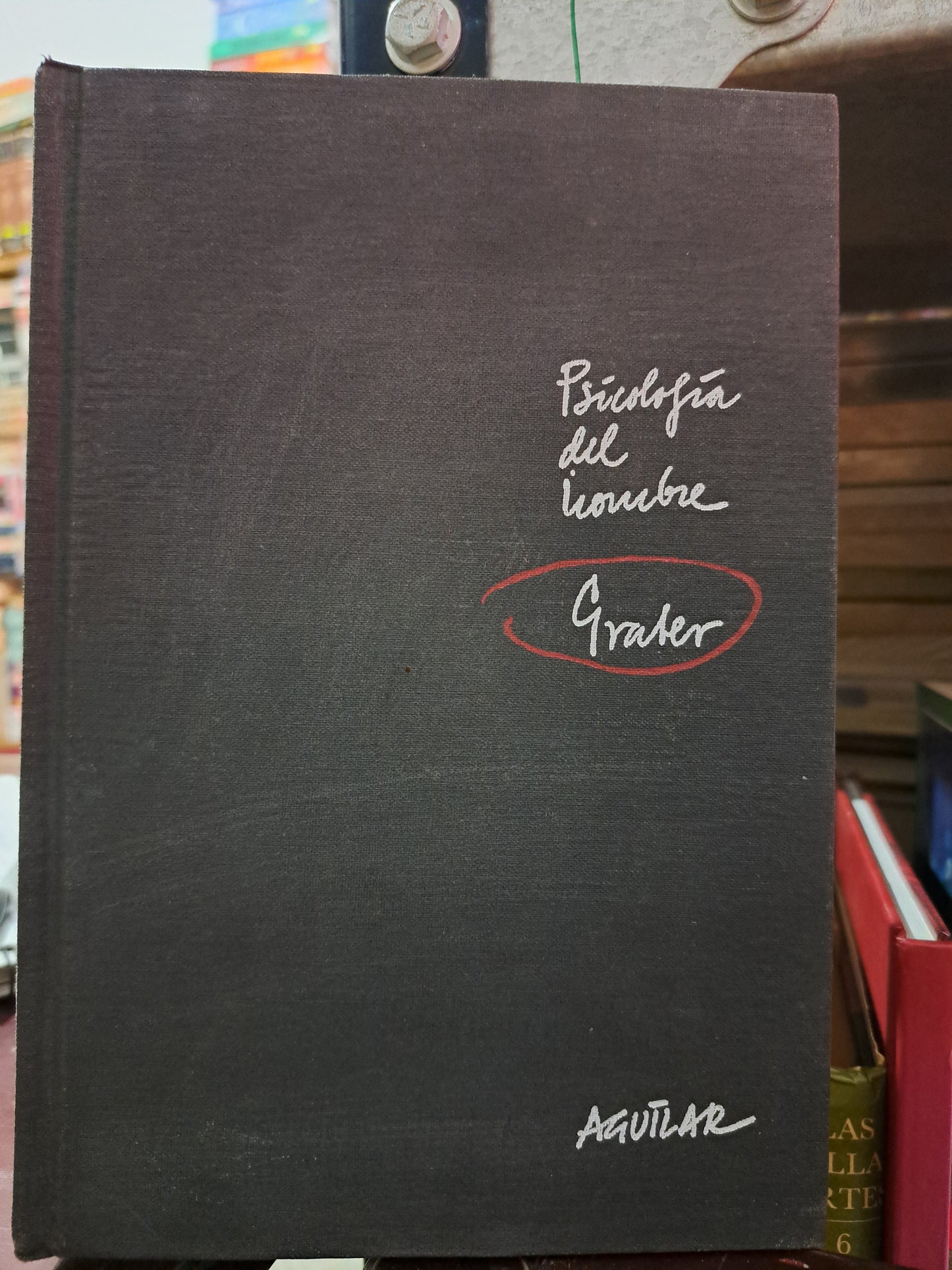 PSICOLOGÍA DEL HOMBRE GUSTAV HANS GRABER USADO PSICOLOGÍA LITERARIO 305