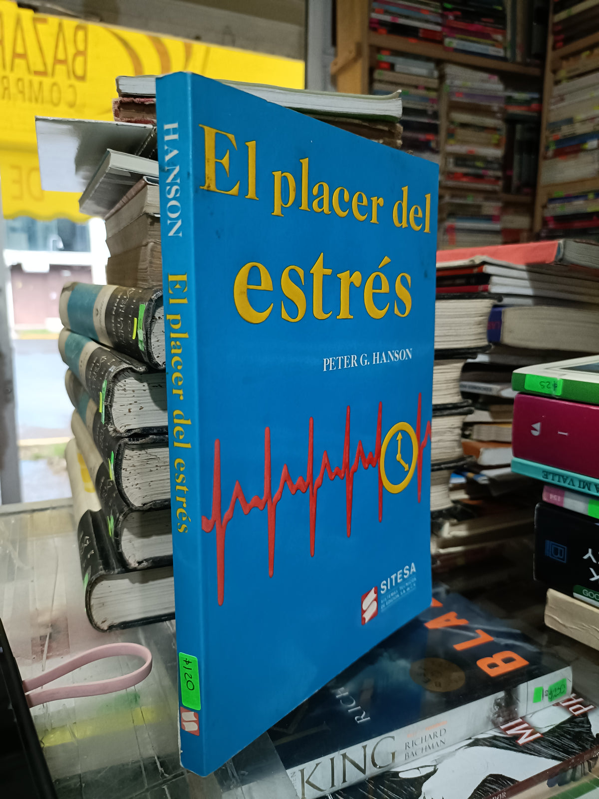 EL PLACER DEL ESTRES POR PETER G HANSON USADO SUPERACION PERSONAL JUAREZ 507