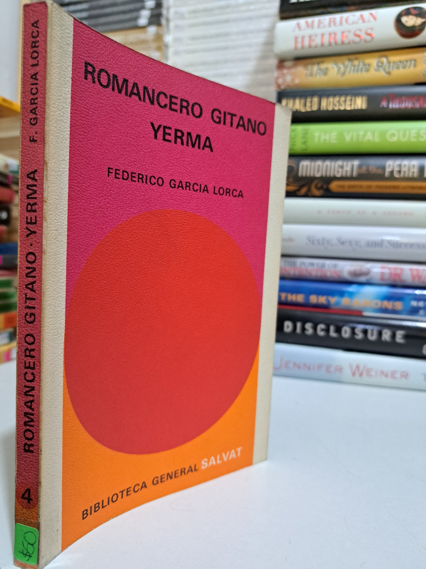 ROMANCERO GITANO YERMA FEDERICO GARCÍA LORCA USADO NOVELA JUÁREZ