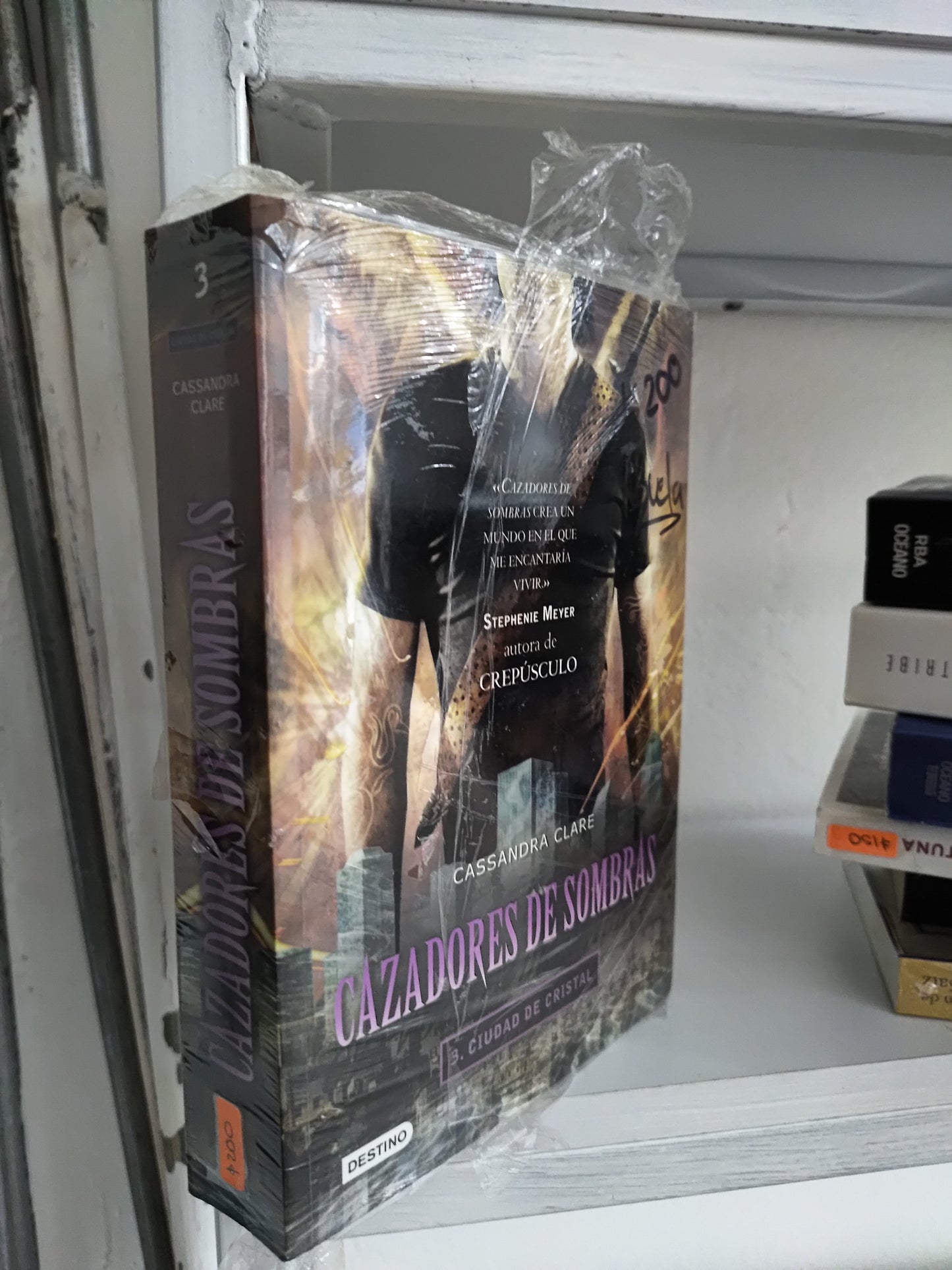 CAZADORES DE SOMBRAS 3 CIUDAD DE CRISTAL POR CASSANDRA CLARE USADO NOVELAS JUAREZ 515
