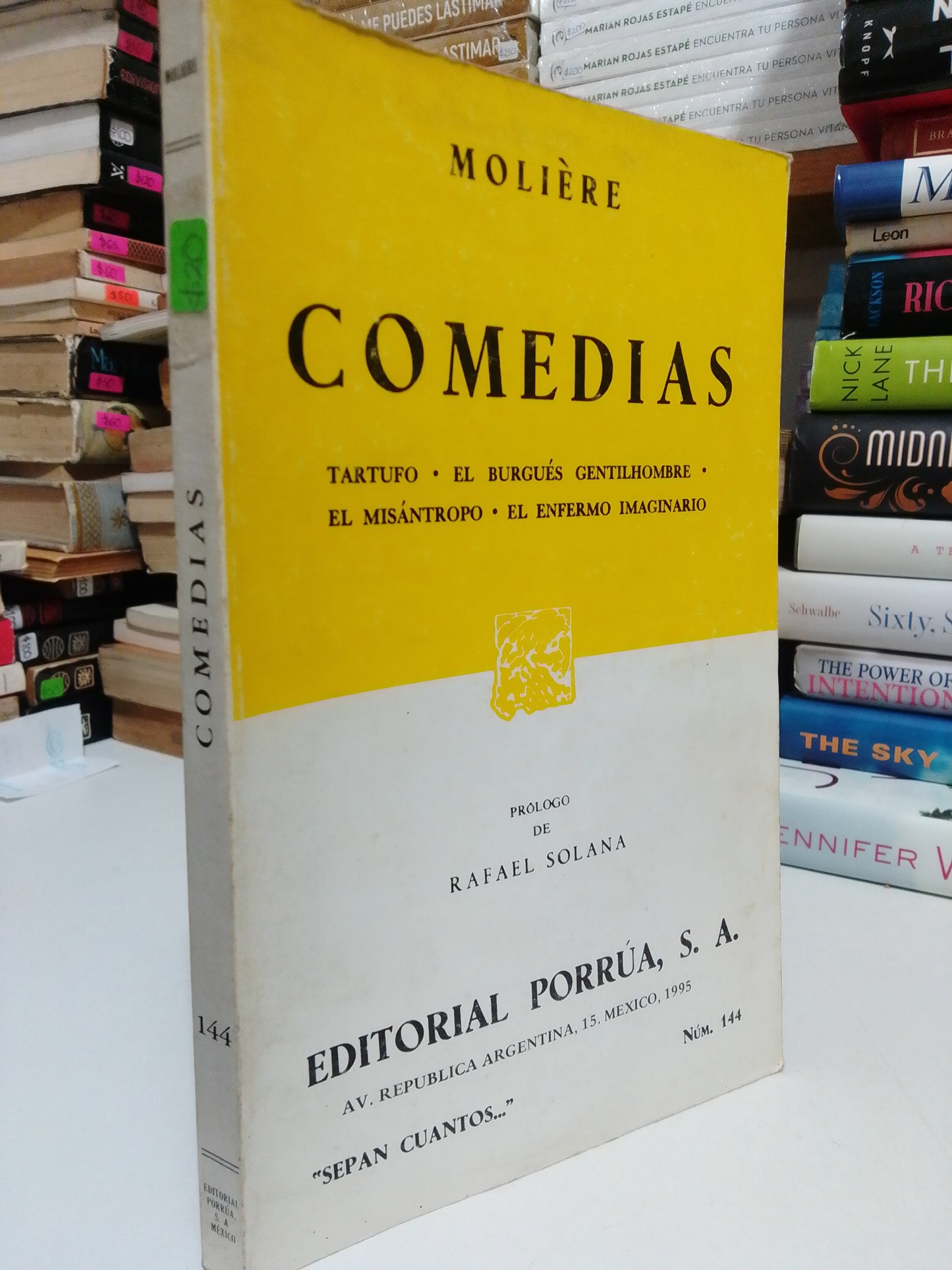 COMEDIAS POR MOLLIERE USADO NOVELA JUÁREZ